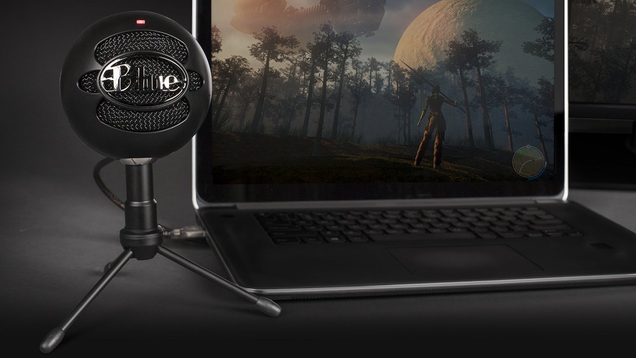 Blue Microphones Snowball Black iCE Condenser Microphone | $40 | Amazon